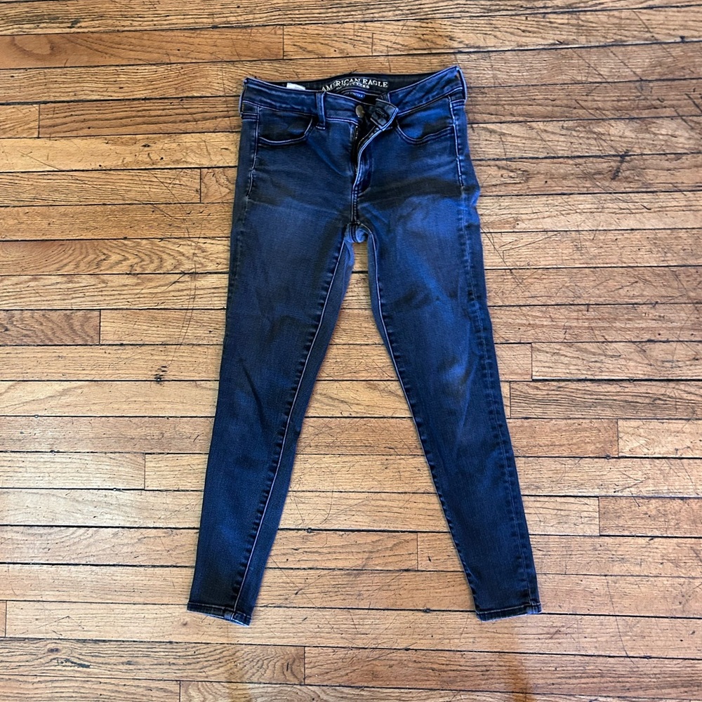 Black washed Jeans